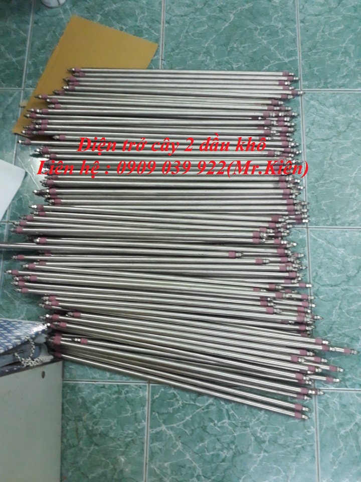 Sản xuất điện trở cây 2 đầu khô